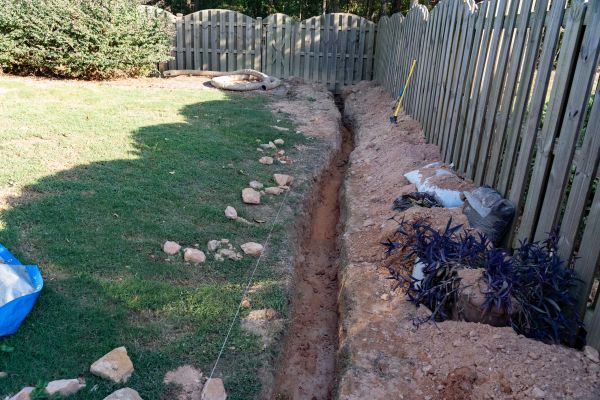 Trench Drain Installation in Gastonia