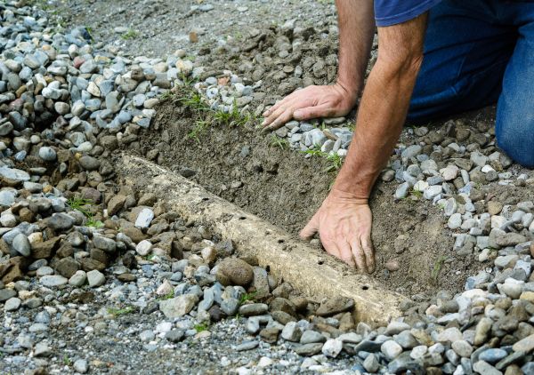 French Ditch Installation in Gastonia